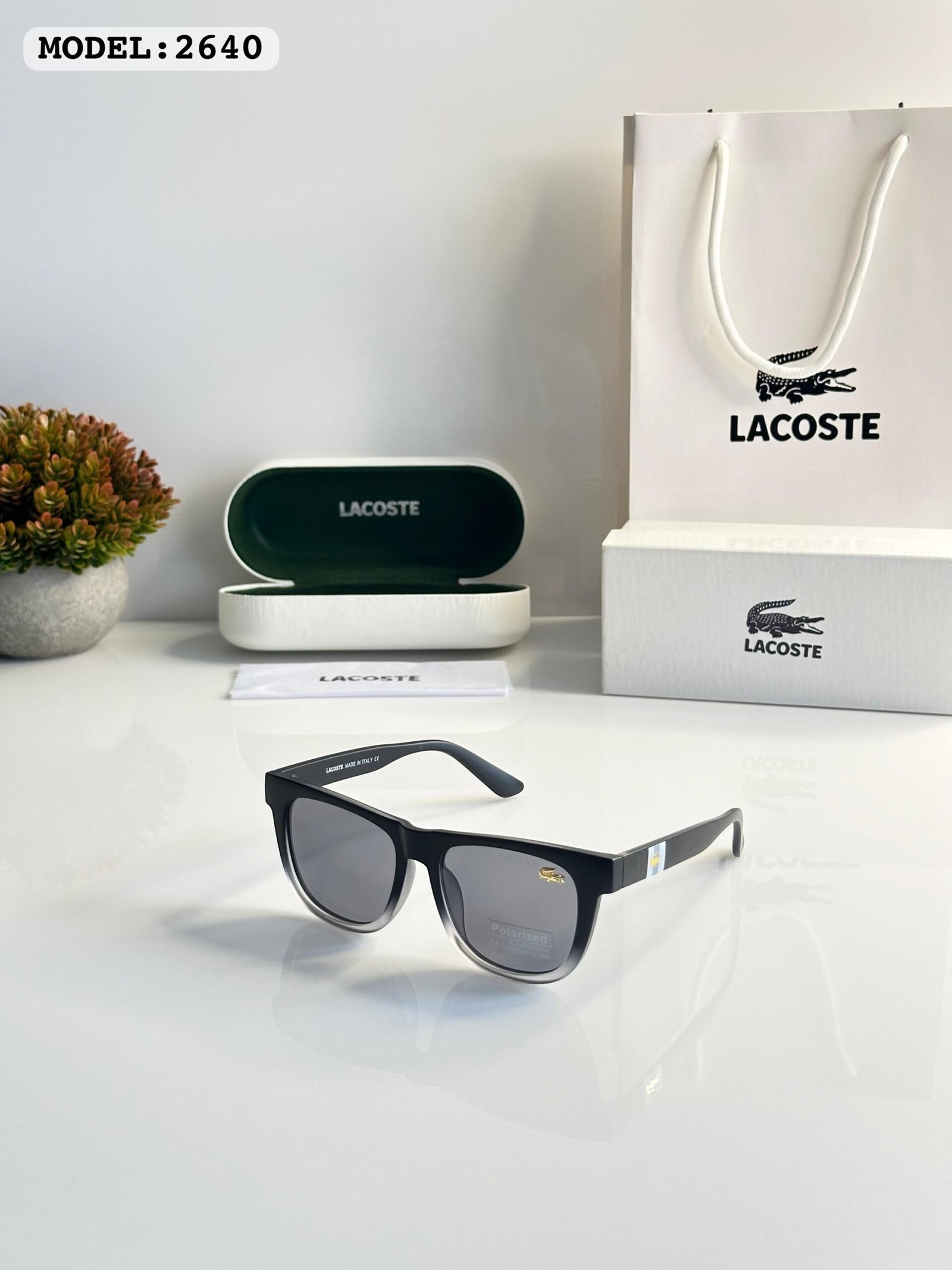 Lacoste White Black