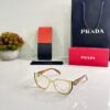 Prada Ceetah Gold Brown Frame