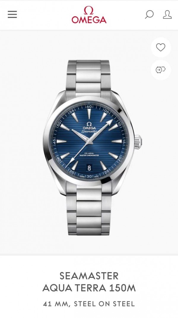 Omega Seamaster Aqua Terra 150M with ( OG KIT )