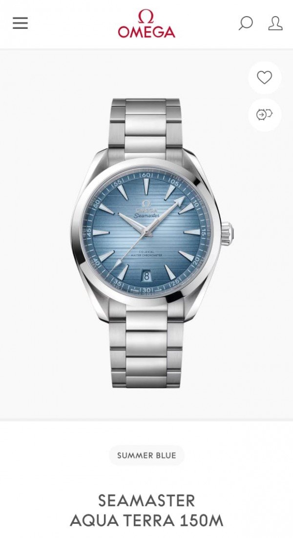 Omega Seamaster Aqua Terra 150M with ( OG KIT )