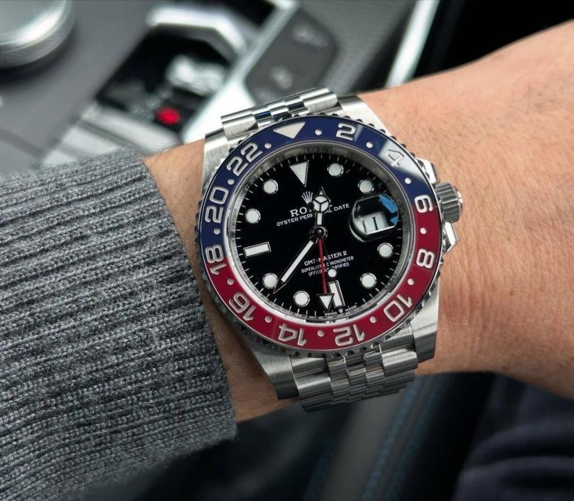 ROLEX GMT MASTER II [BLUE / RED / SILVER] 3009025