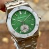 AUDEMARS PIGUET SILVER GREEN AAA  PREMIUM QUALITY WATCH