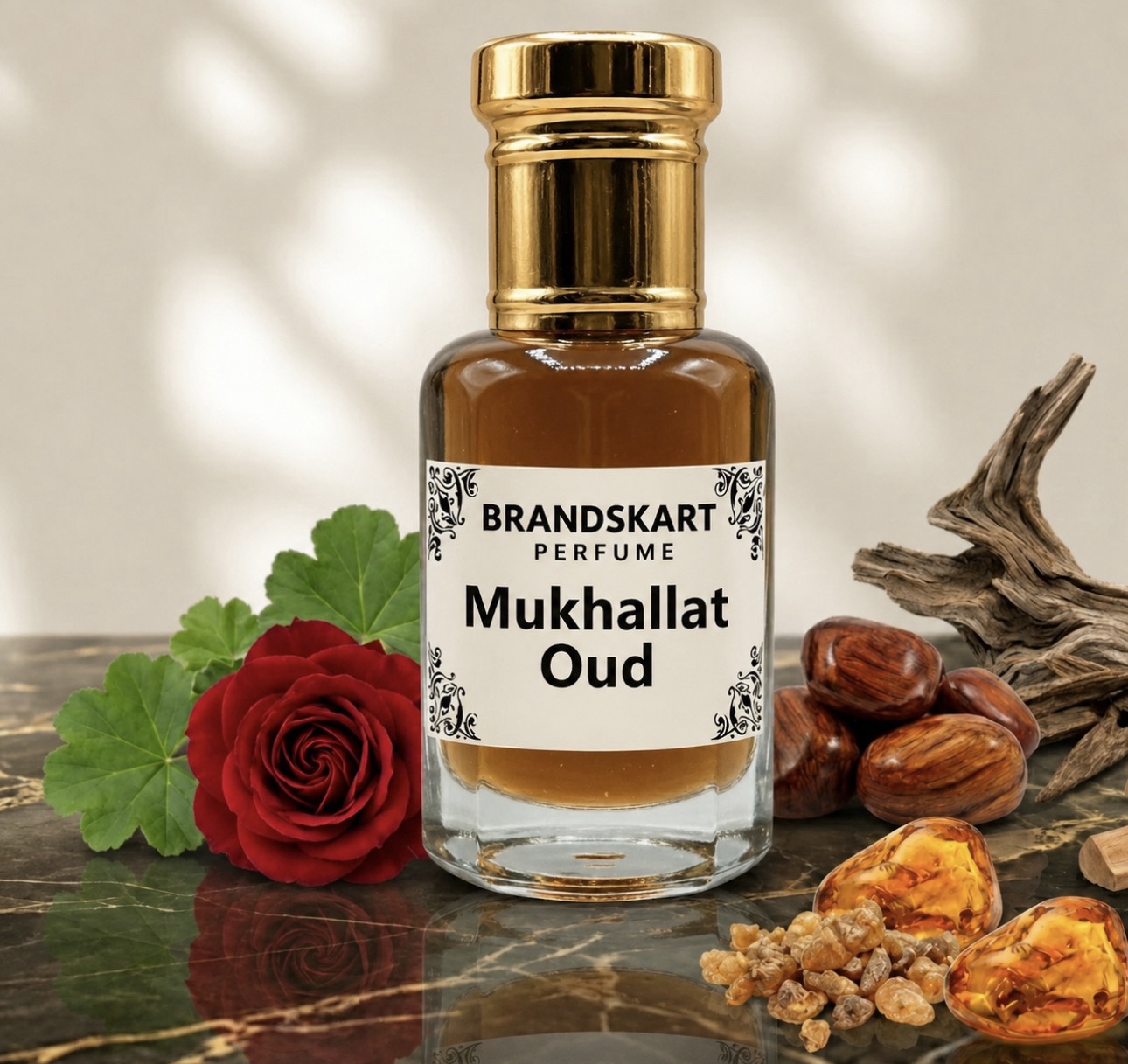 12ml Mukhallat al Oudh Pure Undiluted Perfume Oil / Attar Roll On