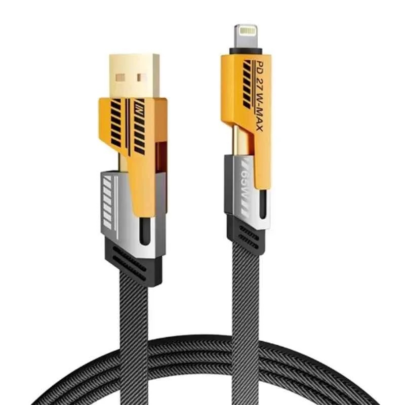 4-in-1 Multi-Functional Charging and Data Cable